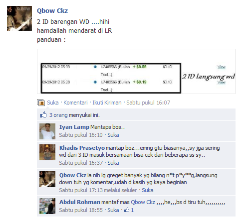 Profit 3%~5% perhari