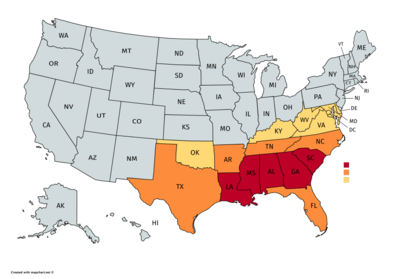 Mengenal 5 Negara Bagian &quot;Deep South&quot; Di Amerika Serikat