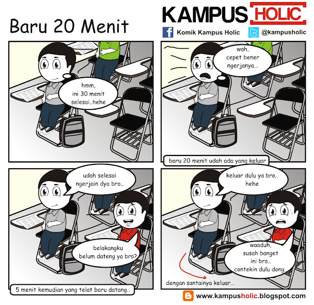 Kampus Holic Komik Strip Seputar Kehidupan Mahasiswa Update Tiap Hari