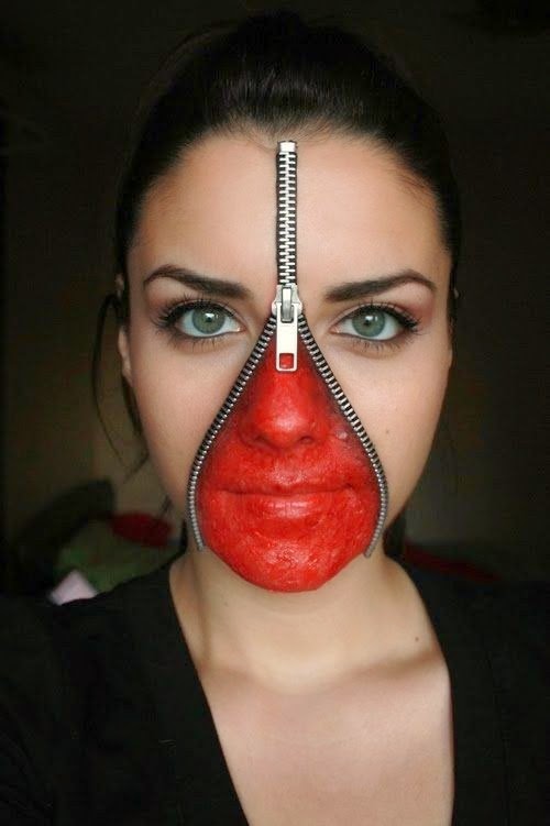 Jika Anda Berani, Lihat Make up Wajah Paling Menyeramkan ini