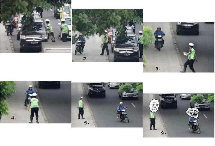 Tingkah Lucu Kelakuan Polisi Indonesia &#91;NGAKAK&#93;