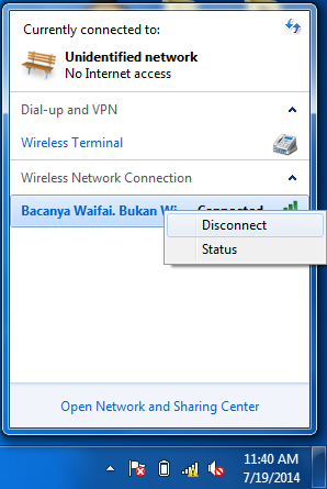 MENGATASI UNIDENTIFIED NETWORK DAN LIMITED ACCESS WIFI