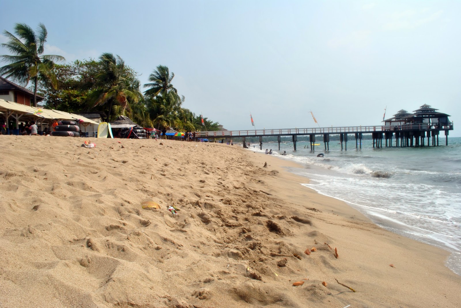Keindahan Pulau Anyer yang terkenal indah 