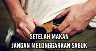 Jangan Lakukan Hal ini Sesudah Makan!