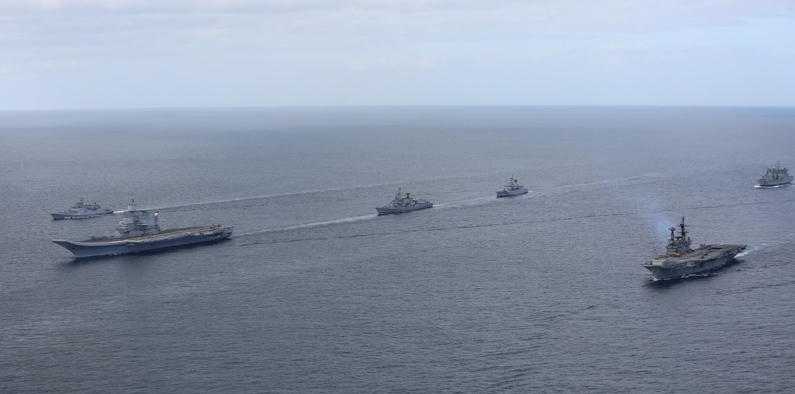 &#91;Picts&#93; Indian Navy Combined Fleet with 2 Carriers