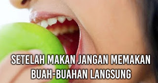 Jangan Lakukan Hal ini Sesudah Makan!