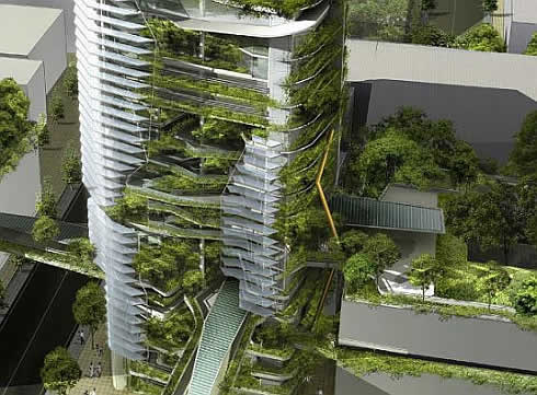Ide Arsitektur Go Green Masa Depan