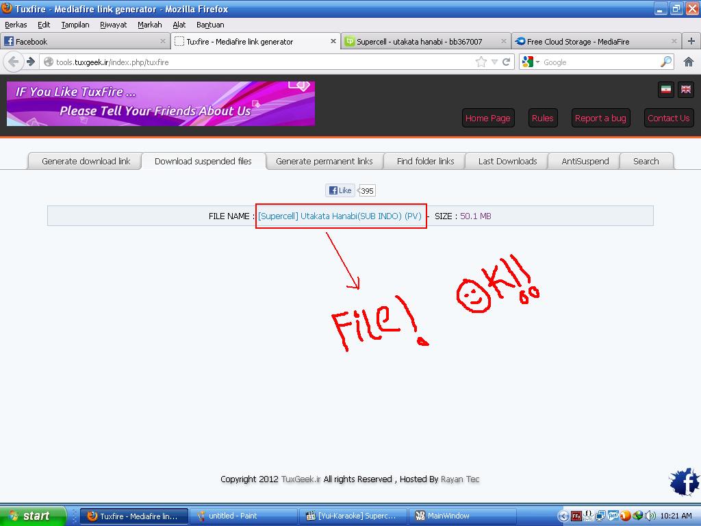 Cara Download File di Mediafire yang Terkena SUSPEND