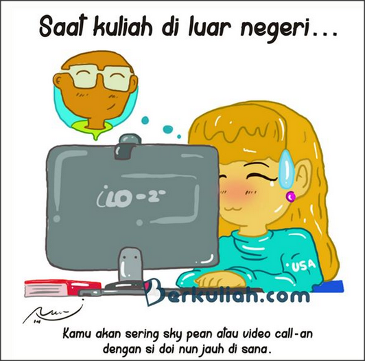 &#91;KOMIK&#93; Berbagai Kisah Cinta yang Akan Kamu Temui Saat Kuliah di Luar Negeri