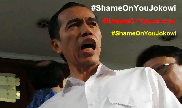 Lagi, #ShameOnYouJokowi ramaikan media sosial