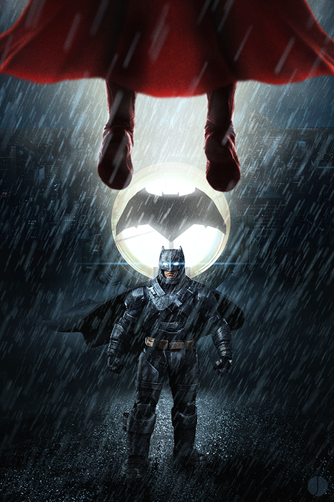 Poster Batman V Superman Buatan Fans Gak Kalah Keren dari Poster Resminya