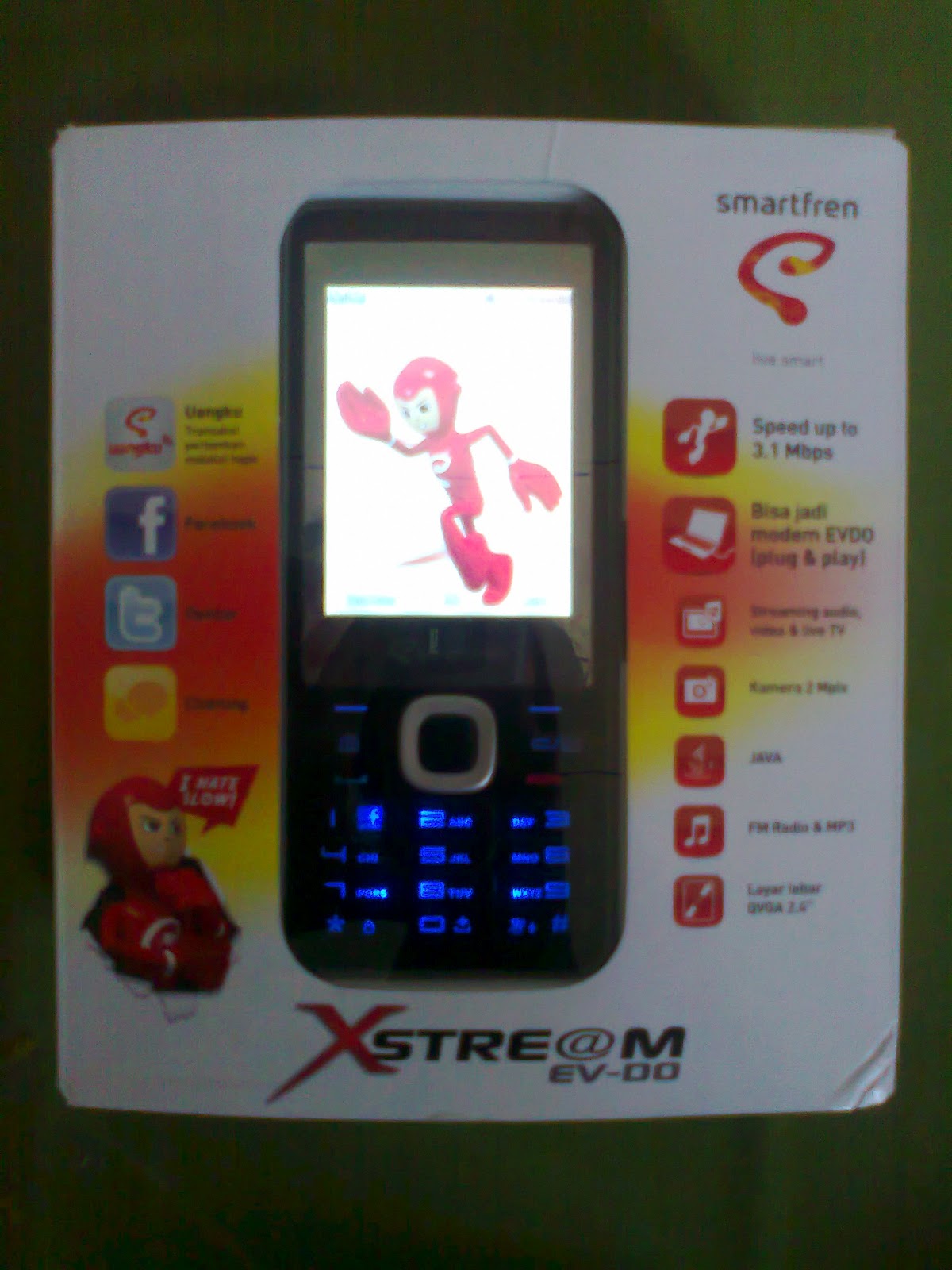 Jual Murah Hape Smartfren X-Stream EVDO