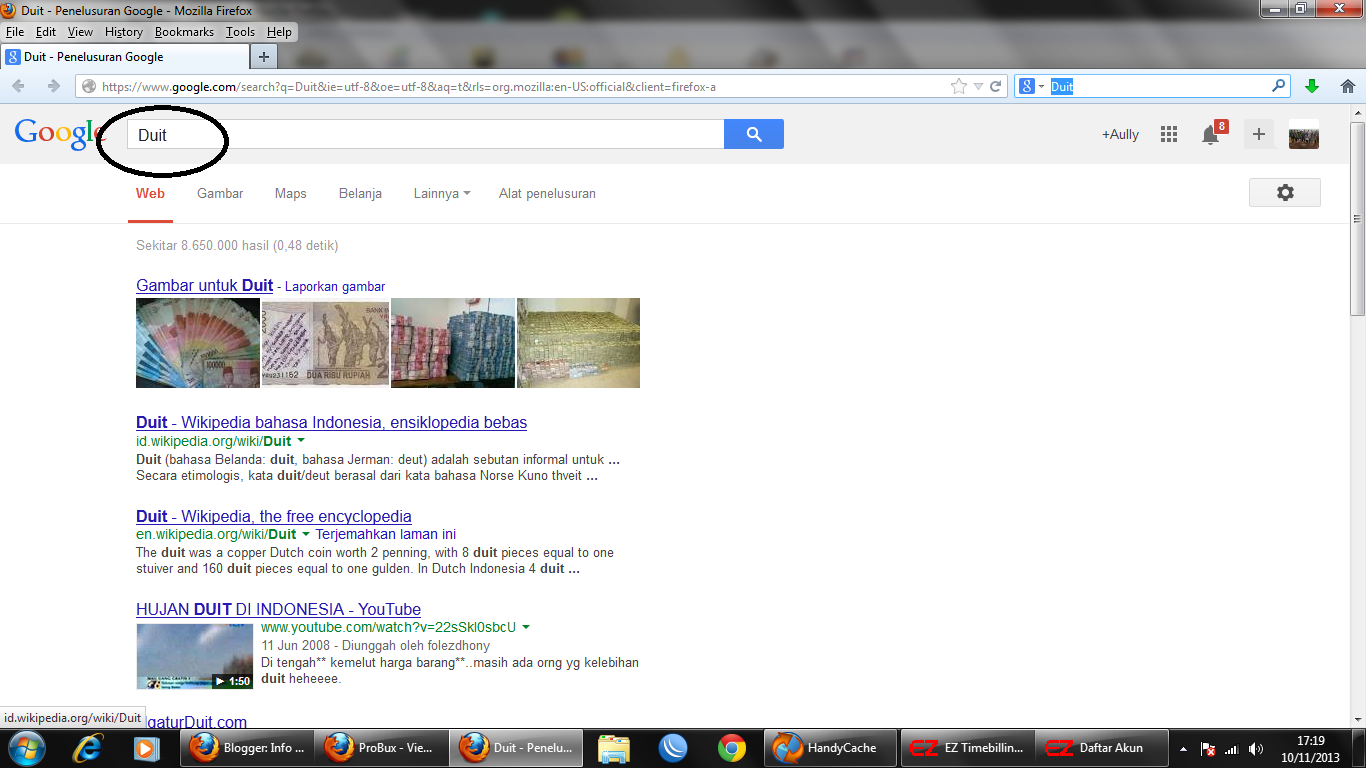 Siapa bilang Cari Duit di Google itu Susah ? ini Buktinya....