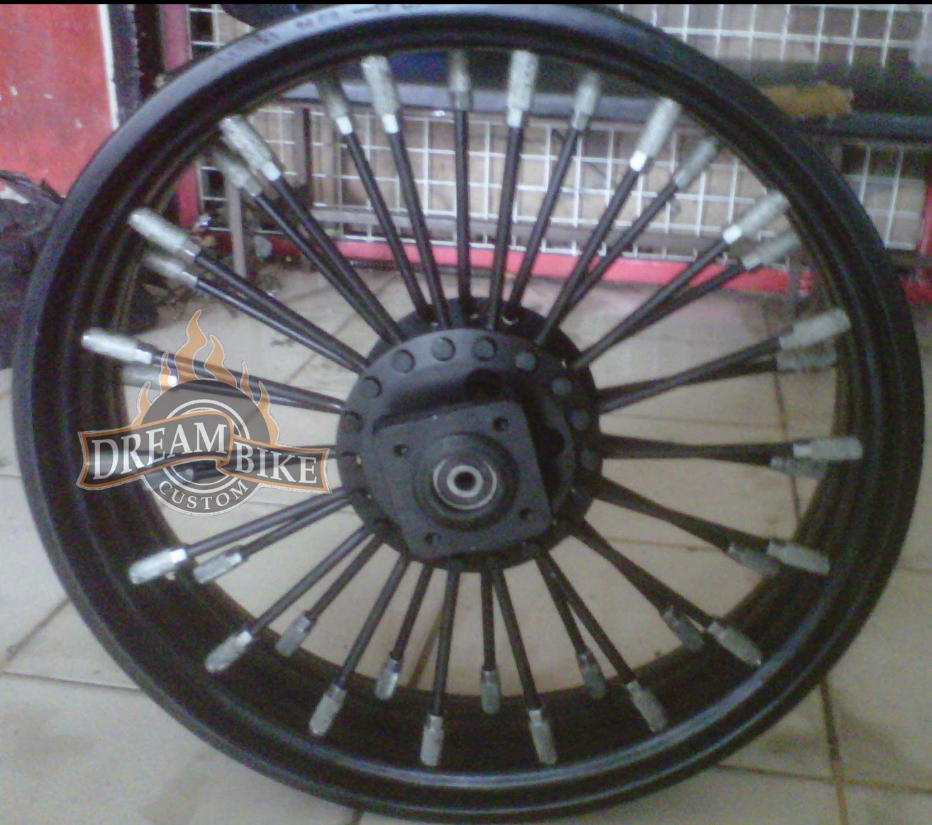 Terjual Velg  Motor  100 Custom  Handmade Scorpio Binter 