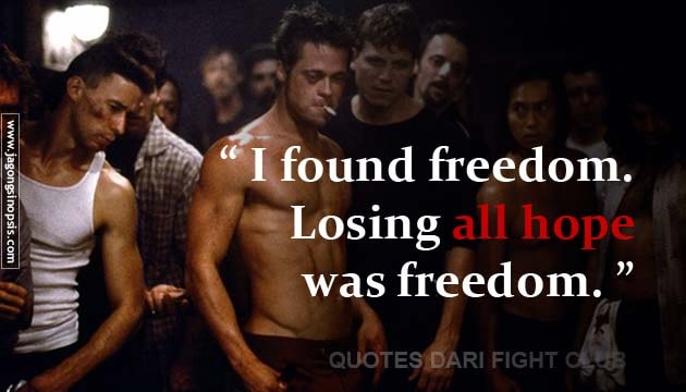 18 Quote Keren dari Fight Club