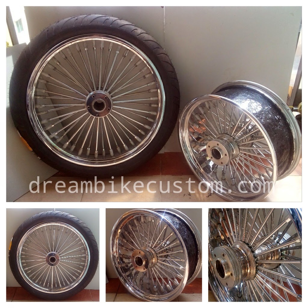 Terjual Velg Motor 100 % Custom Handmade [Scorpio/Binter 