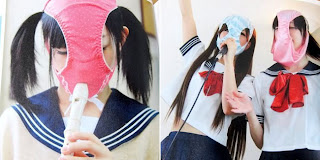 .: Jepang punya trend pake Sempak di muka dan Gigi Taring