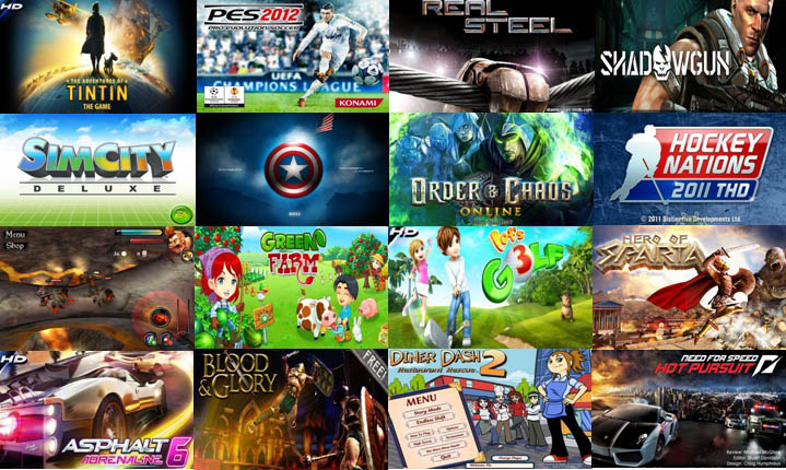APLIKASI GAME ANDROID TABLET 8.9 DAN 10.1 INCH / TEGRA 2