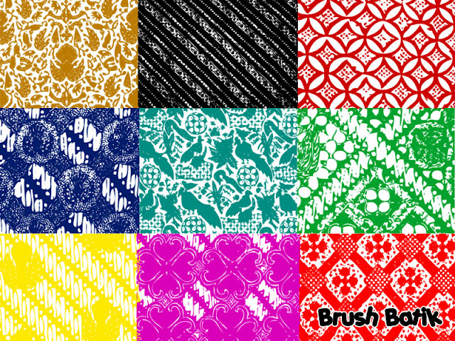 Berbagi Brush, action, Pattern Photoshop