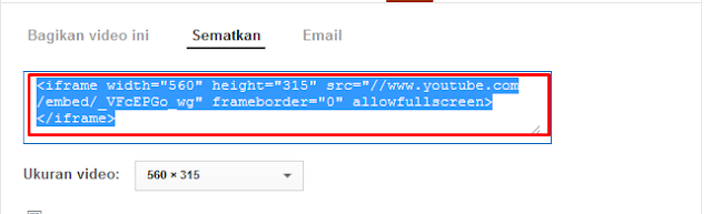 Membuat Video autoplay di Blog atau Website