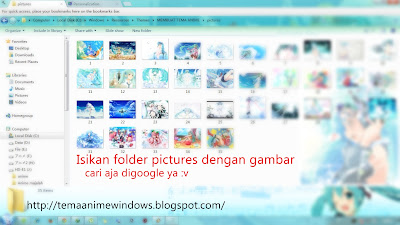 Tutorial membuat tema anime part VI