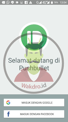 Membalas pesan di android menggunakan komputer