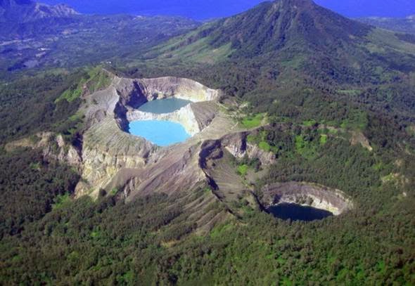 10 Kawah yang tidak biasa