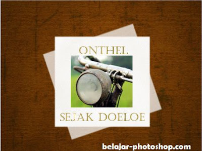 Tutorial Mudah Belajar Photoshop bagi Pemula