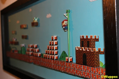 3D Diorama game keren NES dan PS untuk Hiasan !!