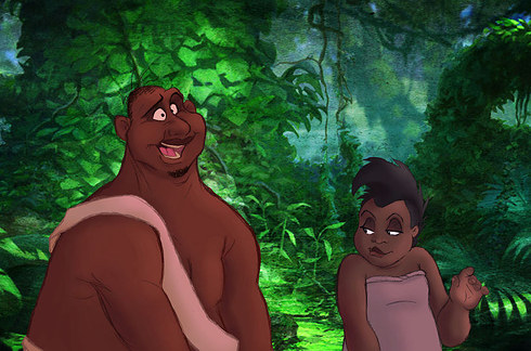 Inilah Wajah Tokoh Hewan di Disney jika Jadi Manusia