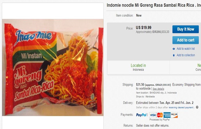 5 Produk Khas Indonesia Ini Ternyata Dijual Mahal di Situs Online Luar Negeri