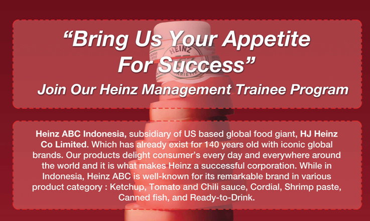 Lowongan Kerja PT Heinz ABC Indonesia at PPKK Universitas Airlangga