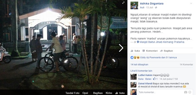Masjid ini Tiba-Tiba Ramai di Datangi Pemuda Tak Di Kenal, Ada apa sih