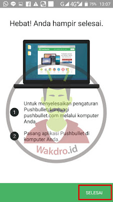 Membalas pesan di android menggunakan komputer