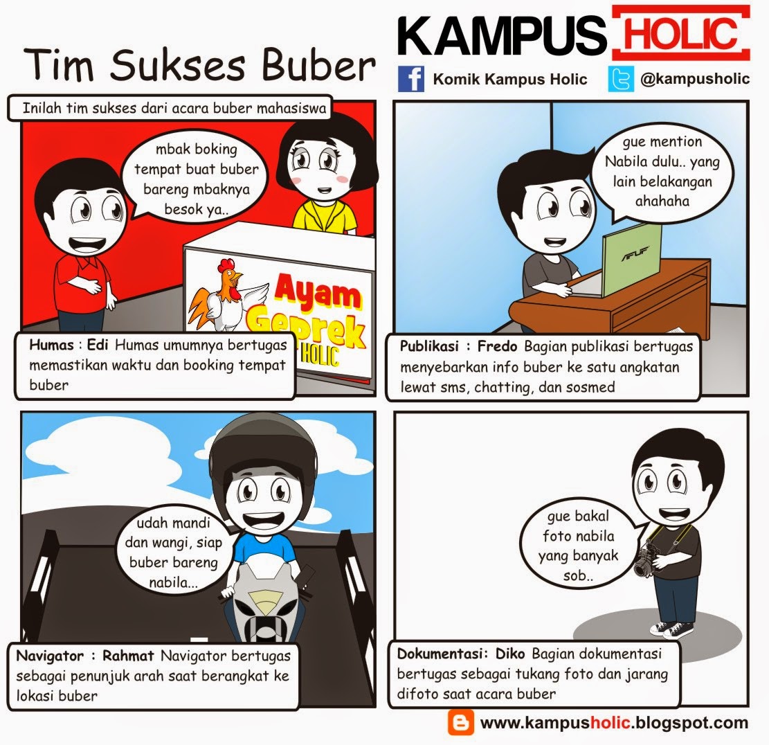 Komik Kehidupan Mahasiswa di Bulan Puasa