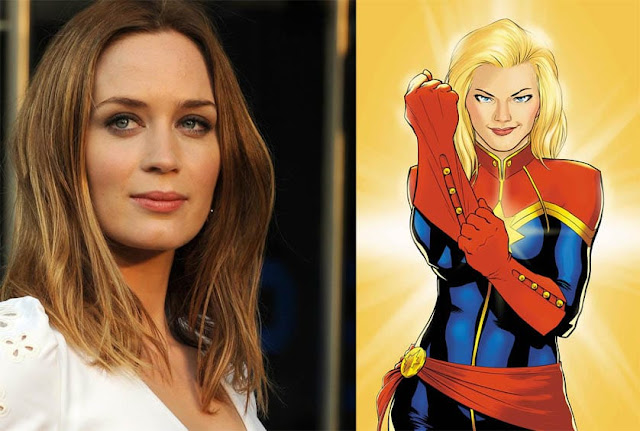 Ternyata ini Alasan Emily Blunt Tolak Peran Black Widow dan Captain Marvel