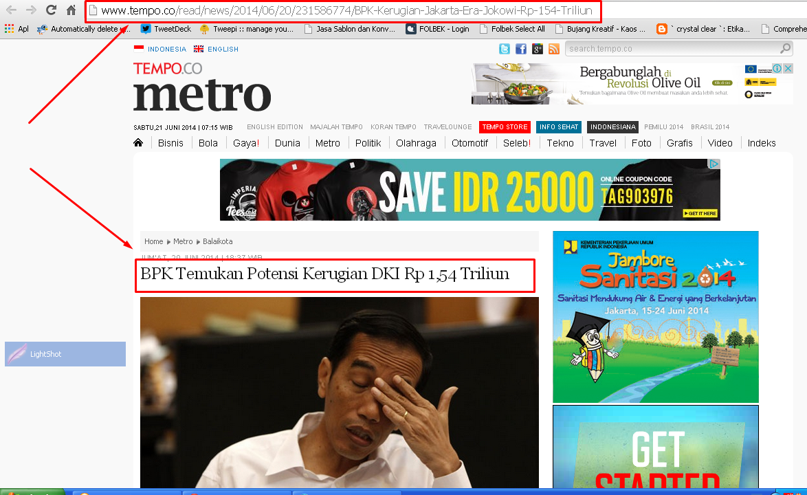 Kerugian Jakarta Era Jokowi Rp 154 Triliun