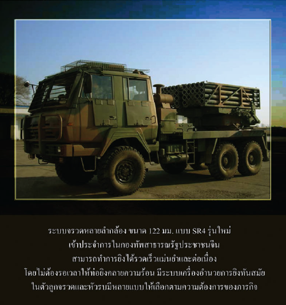 Thailand Beli Norinco 122mm MRLS