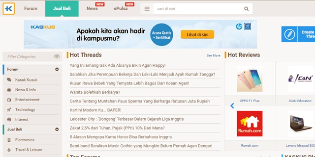 Ini Dia Kumpulan Online Shop yang Terkenal di Indonesia