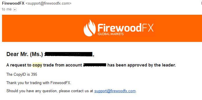 [FirewoodFX] Forex Copy Gratis Profit Konsisten +- 10% per bulan tanpa ribet