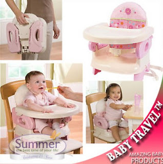Kursi makan bayi Summer Folding Booster Seat