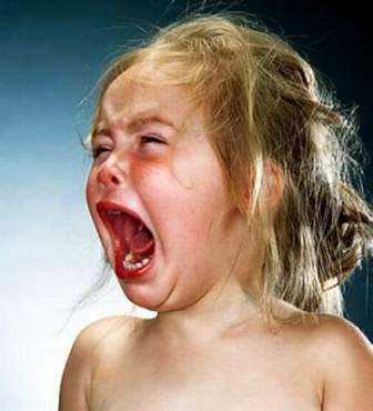 Ekspresi Nangis Anak-Anak