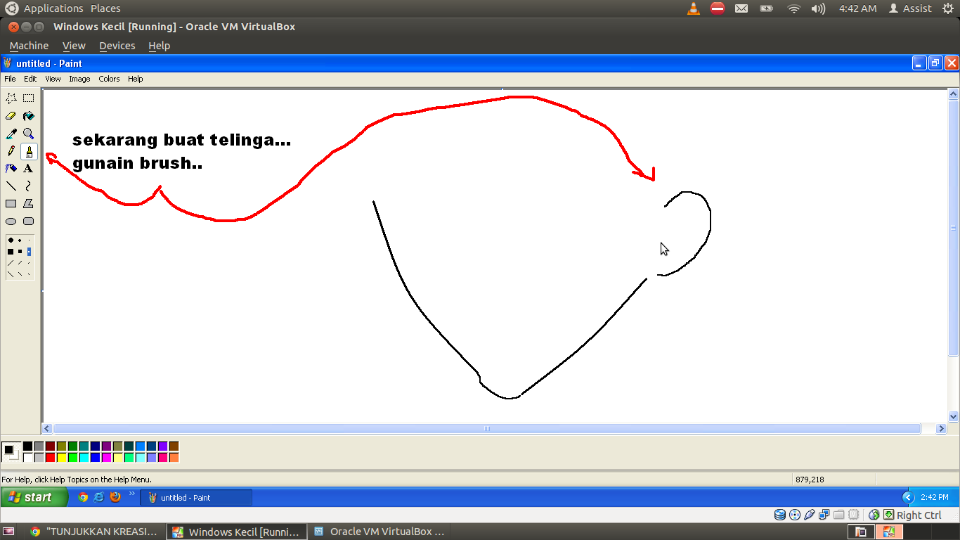Ane Ajarin nih &quot;Membuat Karacter Sendiri &amp; Kata Mutiara&quot; by ms.Paint 