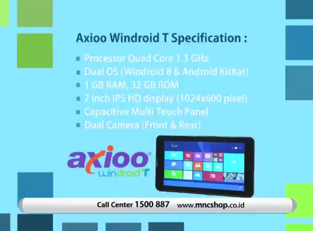 &#91;OFFICIAL LOUNGE&#93; Axioo Windroid ( Windows Android ) Tablet 7&quot; &amp; 8&quot;