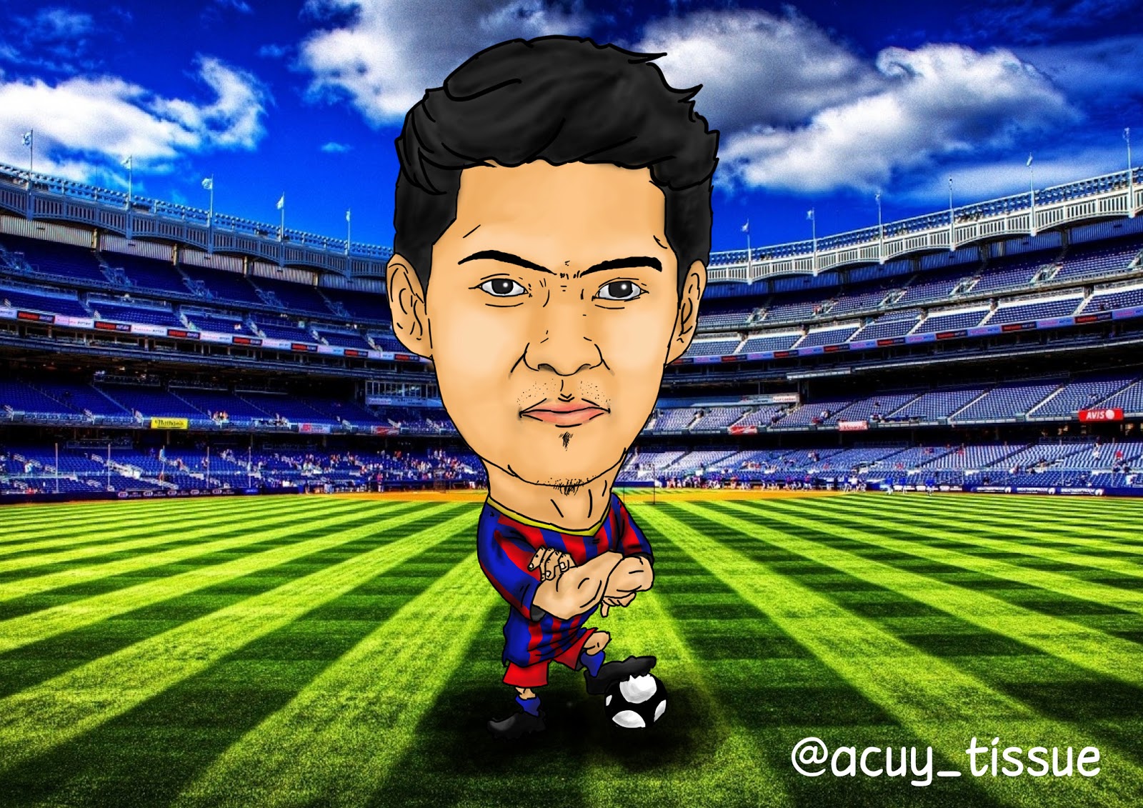 Jual Karikatur Digital & Pencil, Mozaik photo, Paper Avatar. (Bandung)
