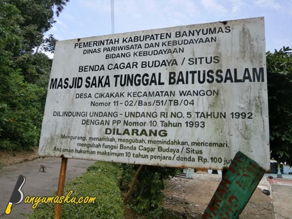 &#91;CoC Regional: Lokasi Wisata&#93; Masjid Saka Tunggal Baitussalam Banyumas