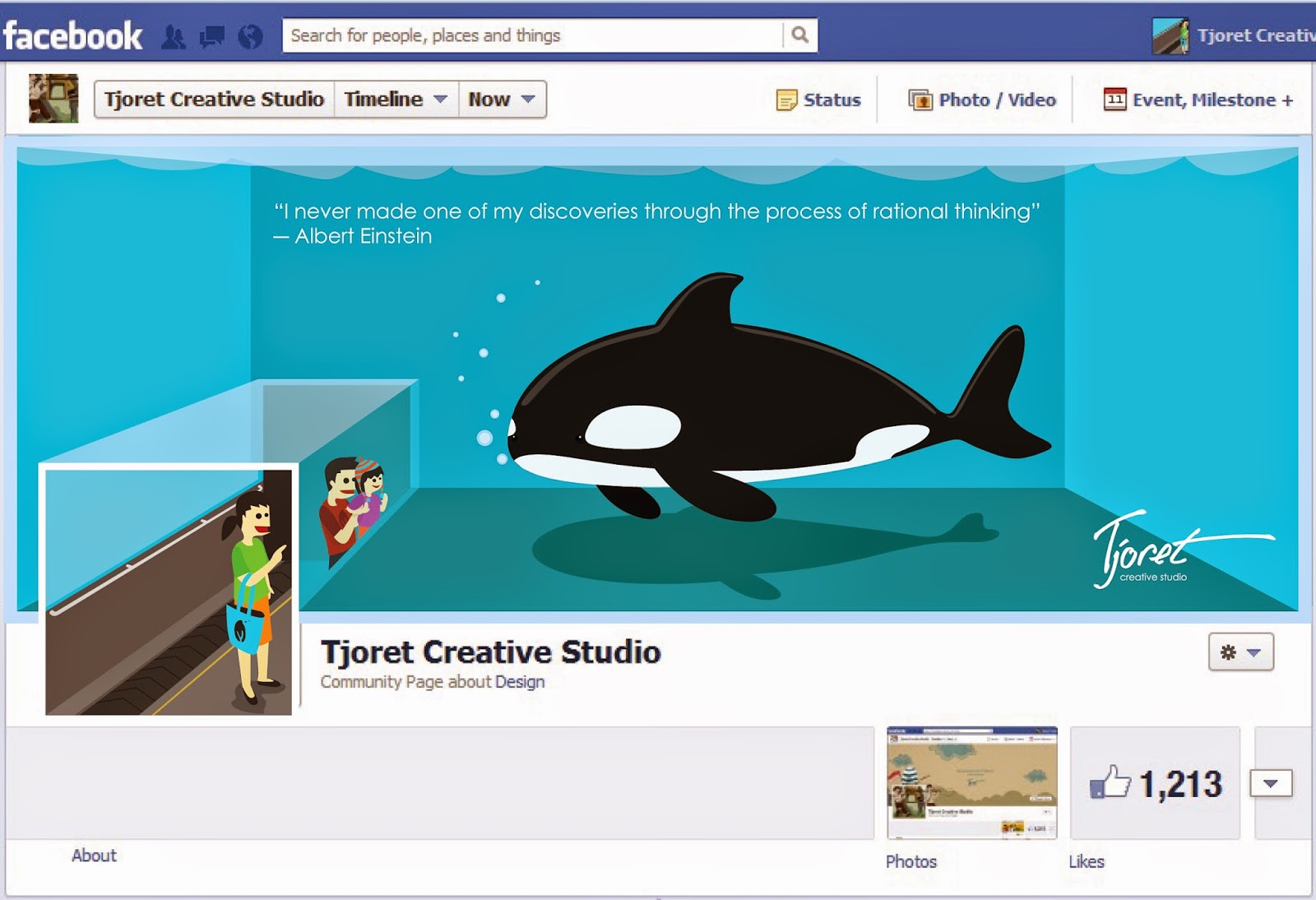 Cover Facebook Tjoret Creative Studio