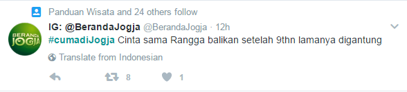 Hashtag #Cumadijogja Trending di Twitter, Lihat Yuk Serunya Cuitan #Cumadijogja !