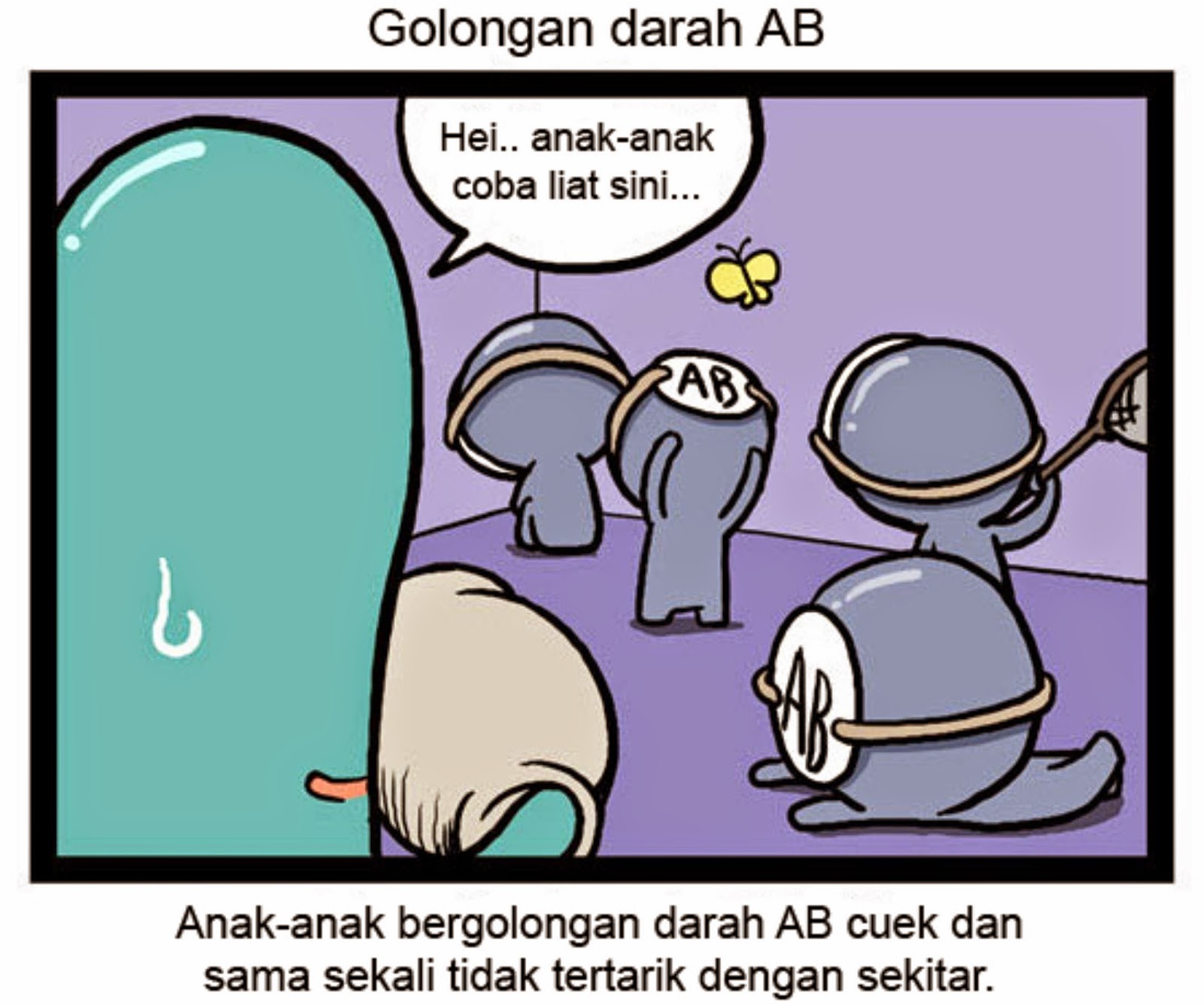 Komik GolDar (Golongan Darah), Lu yang mana gan?&#91;ngakak&#93;