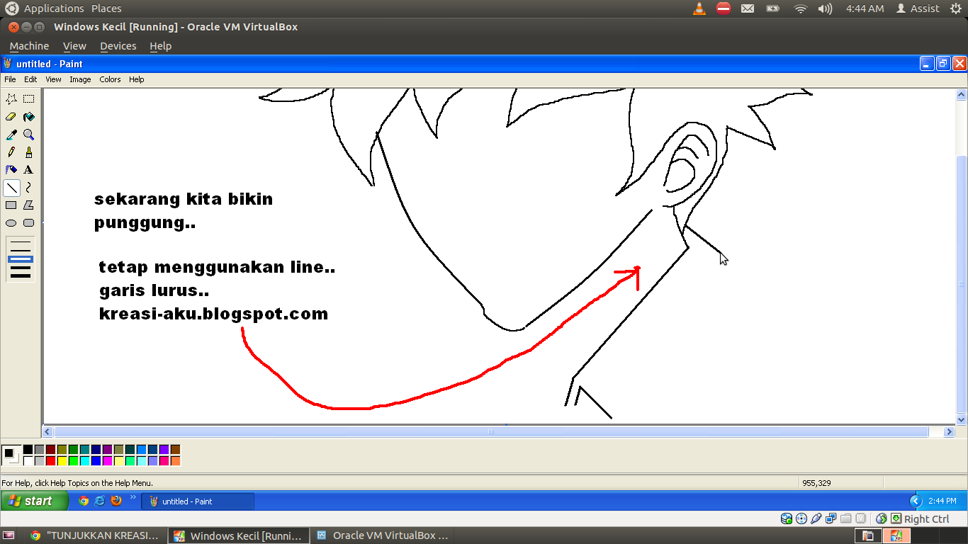 Ane Ajarin nih &quot;Membuat Karacter Sendiri &amp; Kata Mutiara&quot; by ms.Paint 